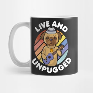 Dog play guitar Mug